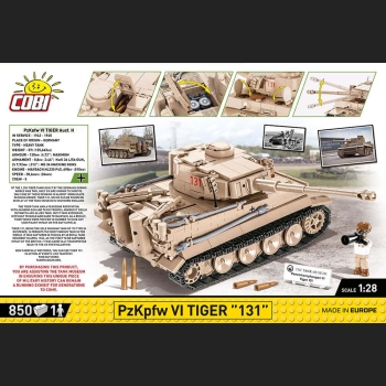 Pzkpfw  Vi  Tiger  131  The  Tank  850 H